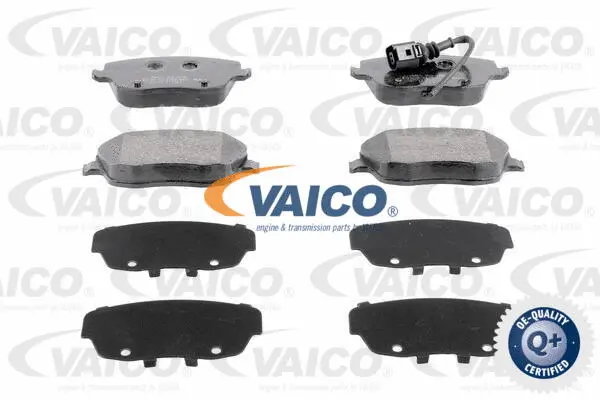 V10-8180 VAICO Комплект тормозных колодок, дисковый тормоз (фото 1)