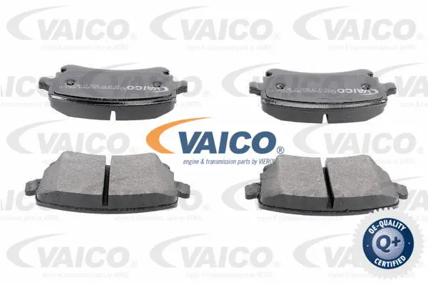 V10-8188 VAICO Комплект тормозных колодок, дисковый тормоз (фото 1)