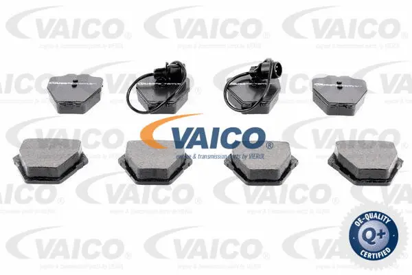 V10-8302 VAICO Комплект тормозных колодок, дисковый тормоз (фото 1)