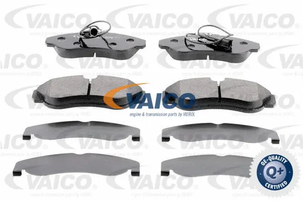 V22-0075 VAICO Комплект тормозных колодок, дисковый тормоз (фото 1)