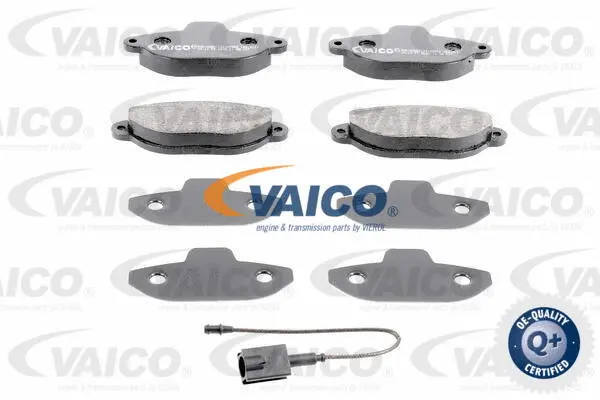 V24-0028 VAICO Комплект тормозных колодок, дисковый тормоз (фото 1)
