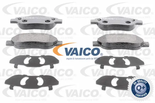 V24-0101 VAICO Комплект тормозных колодок, дисковый тормоз (фото 1)
