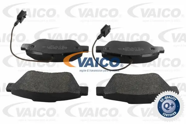 V24-0151 VAICO Комплект тормозных колодок, дисковый тормоз (фото 1)