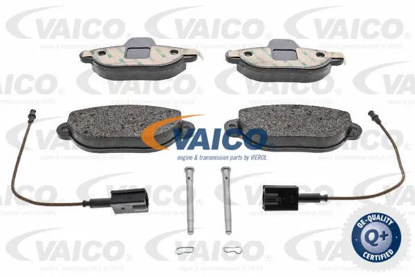V24-1208 VAICO Комплект тормозных колодок, дисковый тормоз (фото 1)
