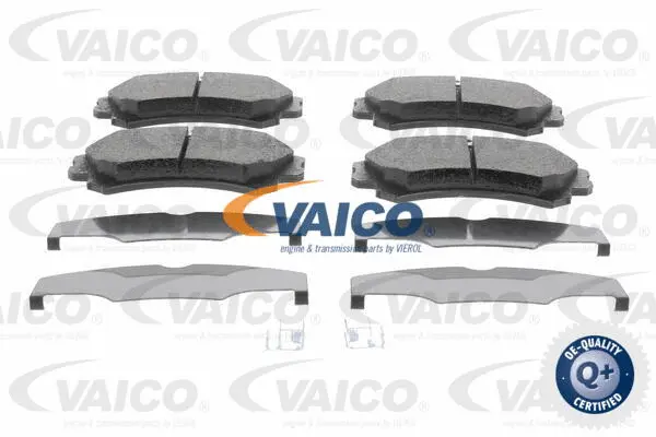 V30-2144 VAICO Комплект тормозных колодок, дисковый тормоз (фото 1)