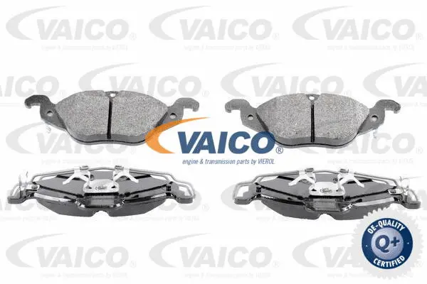 V40-8010 VAICO Комплект тормозных колодок, дисковый тормоз (фото 1)