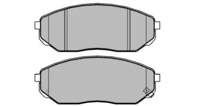 ASN-2231 AISIN Комплект тормозных колодок, дисковый тормоз (фото 1)