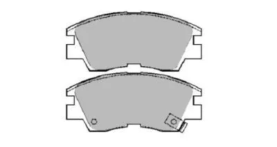 ASN-2310 AISIN Комплект тормозных колодок, дисковый тормоз (фото 1)