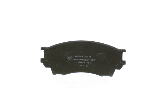 ASN-264 AISIN Комплект тормозных колодок, дисковый тормоз (фото 3)