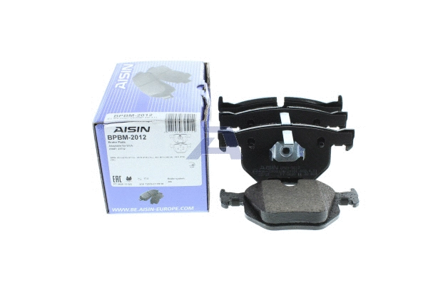 BPBM-2012 AISIN Комплект тормозных колодок, дисковый тормоз (фото 3)