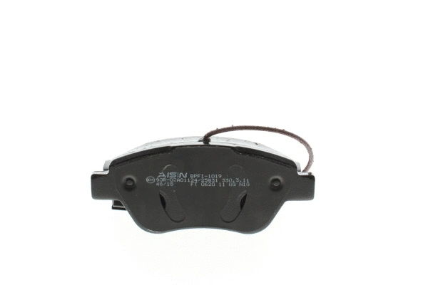 BPFI-1019 AISIN Комплект тормозных колодок, дисковый тормоз (фото 3)