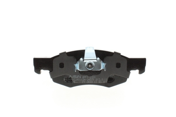 BPFI-1022 AISIN Комплект тормозных колодок, дисковый тормоз (фото 3)