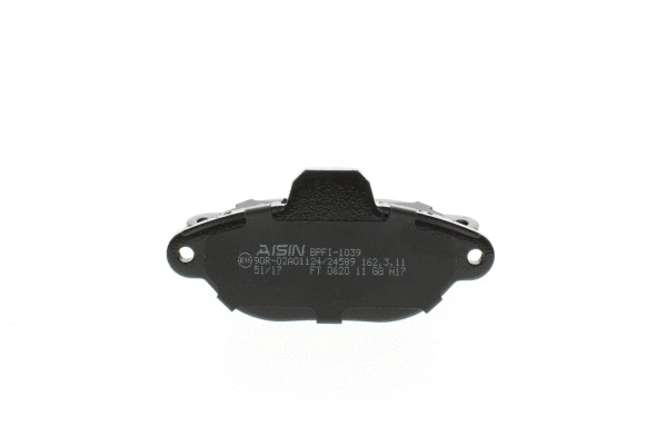 BPFI-1039 AISIN Комплект тормозных колодок, дисковый тормоз (фото 3)