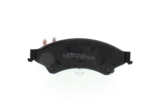 BPFO-1017 AISIN Комплект тормозных колодок, дисковый тормоз (фото 3)