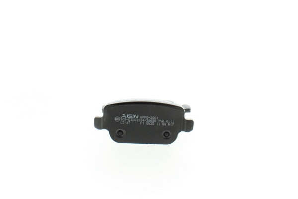 BPFO-2001 AISIN Комплект тормозных колодок, дисковый тормоз (фото 3)