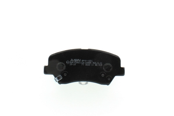 BPHY-1006 AISIN Комплект тормозных колодок, дисковый тормоз (фото 3)