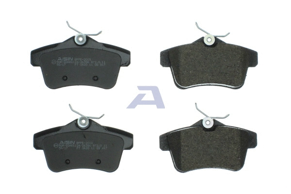 BPPE-2010 AISIN Комплект тормозных колодок, дисковый тормоз (фото 1)