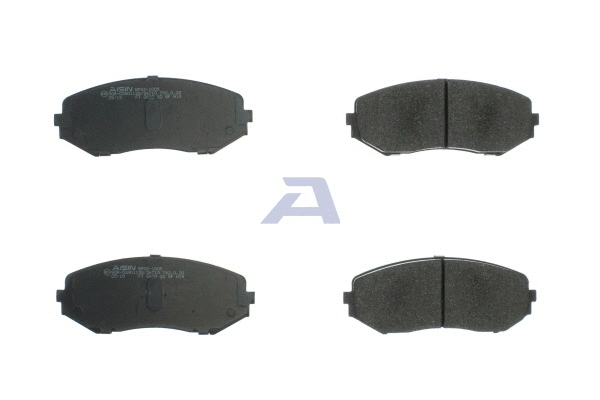 BPSZ-1005 AISIN Комплект тормозных колодок, дисковый тормоз (фото 2)