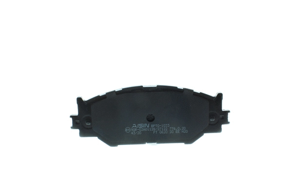 BPTO-1033 AISIN Комплект тормозных колодок, дисковый тормоз (фото 3)