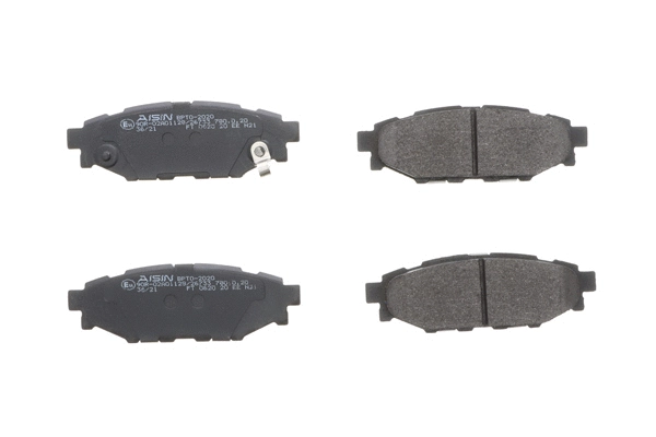 BPTO-2020 AISIN Комплект тормозных колодок, дисковый тормоз (фото 1)