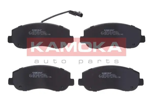 JQ101139 KAMOKA Комплект тормозных колодок, дисковый тормоз (фото 1)