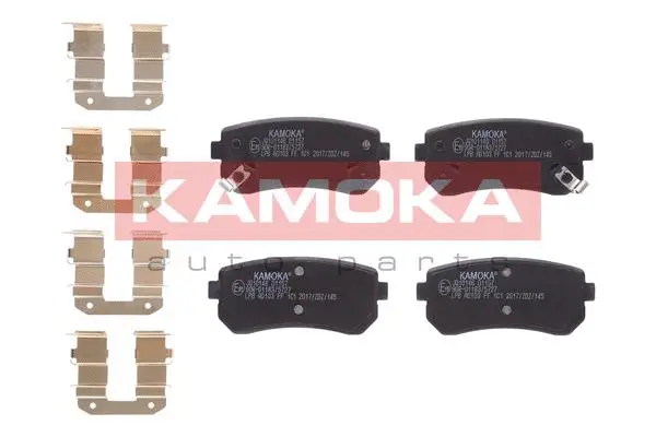 JQ101146 KAMOKA Комплект тормозных колодок, дисковый тормоз (фото 1)