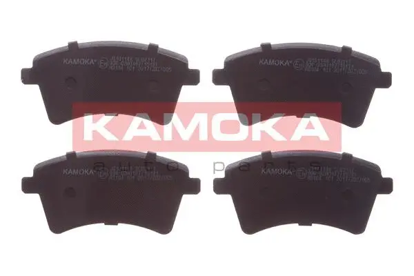 JQ101148 KAMOKA Комплект тормозных колодок, дисковый тормоз (фото 1)