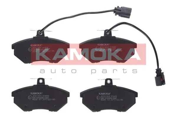 JQ1011814 KAMOKA Комплект тормозных колодок, дисковый тормоз (фото 1)