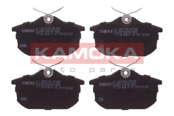JQ1012190 KAMOKA Комплект тормозных колодок, дисковый тормоз (фото 1)