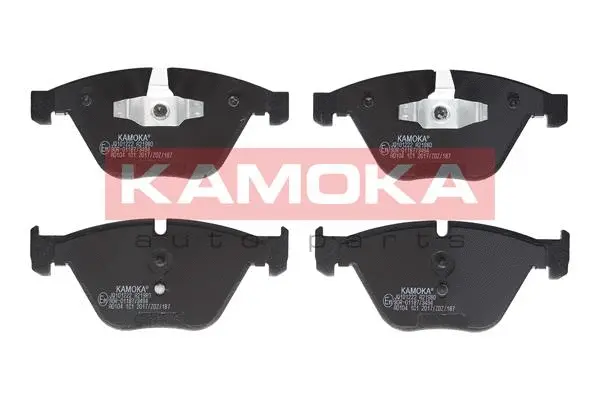 JQ101222 KAMOKA Комплект тормозных колодок, дисковый тормоз (фото 1)
