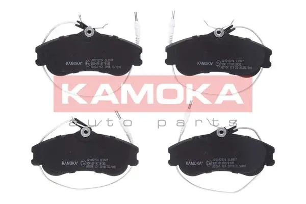 JQ1012224 KAMOKA Комплект тормозных колодок, дисковый тормоз (фото 1)