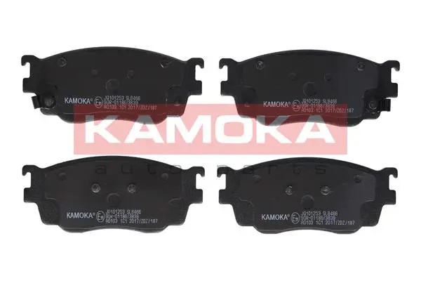 JQ101253 KAMOKA Комплект тормозных колодок, дисковый тормоз (фото 1)
