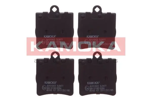 JQ1012622 KAMOKA Комплект тормозных колодок, дисковый тормоз (фото 1)
