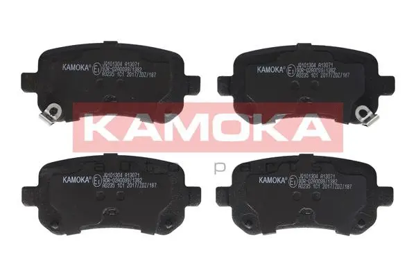 JQ101304 KAMOKA Комплект тормозных колодок, дисковый тормоз (фото 1)
