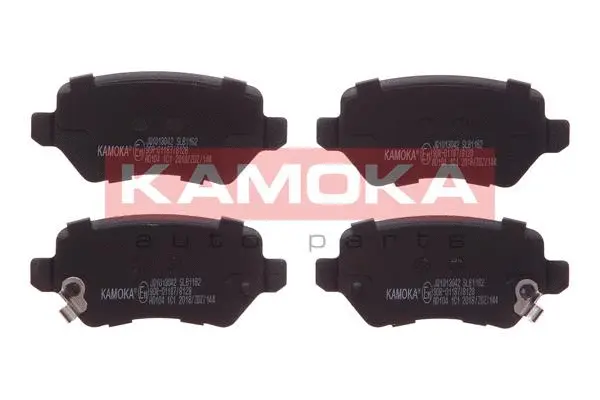 JQ1013042 KAMOKA Комплект тормозных колодок, дисковый тормоз (фото 1)