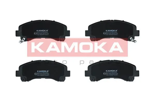 JQ101316 KAMOKA Комплект тормозных колодок, дисковый тормоз (фото 1)