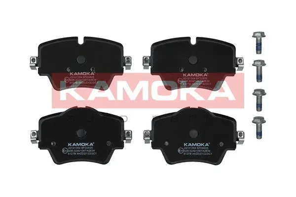 JQ101354 KAMOKA Комплект тормозных колодок, дисковый тормоз (фото 1)