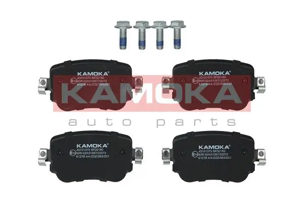 JQ101375 KAMOKA Комплект тормозных колодок, дисковый тормоз (фото 1)