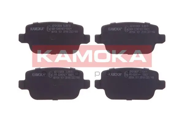 JQ1013834 KAMOKA Комплект тормозных колодок, дисковый тормоз (фото 1)