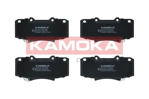 JQ101421 KAMOKA Комплект тормозных колодок, дисковый тормоз (фото 1)