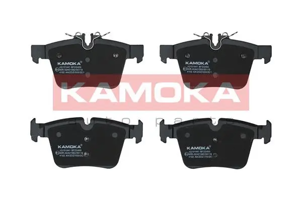 JQ101441 KAMOKA Комплект тормозных колодок, дисковый тормоз (фото 1)
