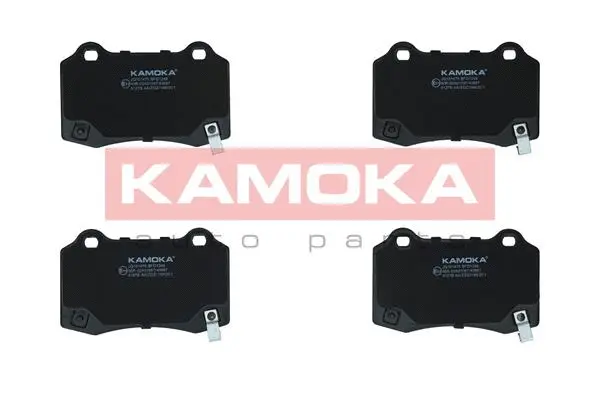 JQ101475 KAMOKA Комплект тормозных колодок, дисковый тормоз (фото 1)