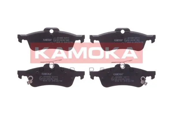 JQ1018082 KAMOKA Комплект тормозных колодок, дисковый тормоз (фото 1)