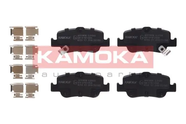 JQ1018096 KAMOKA Комплект тормозных колодок, дисковый тормоз (фото 1)