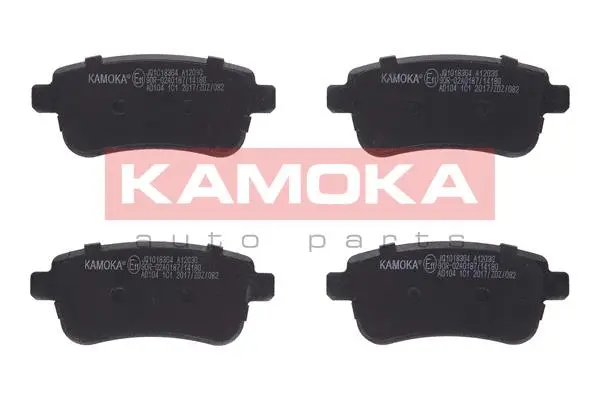 JQ1018364 KAMOKA Комплект тормозных колодок, дисковый тормоз (фото 1)