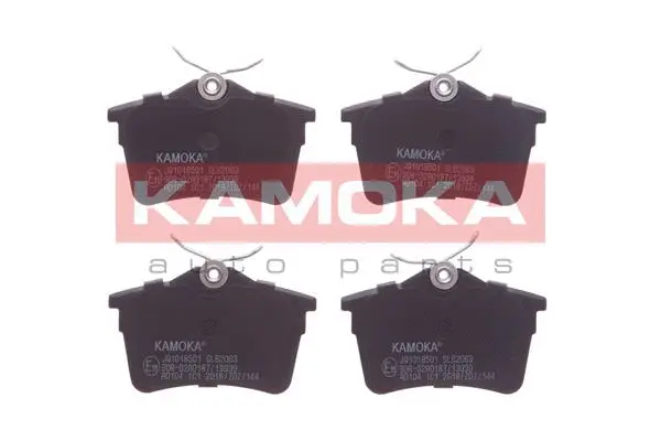 JQ1018501 KAMOKA Комплект тормозных колодок, дисковый тормоз (фото 1)