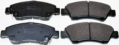 B110282 DENCKERMANN Комплект тормозных колодок, дисковый тормоз (фото 1)