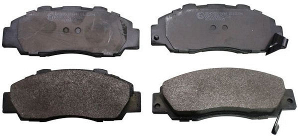 B110294 DENCKERMANN Комплект тормозных колодок, дисковый тормоз (фото 1)