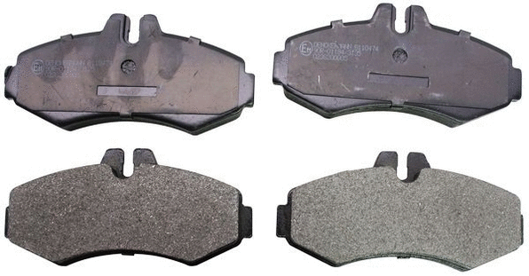 B110474 DENCKERMANN Комплект тормозных колодок, дисковый тормоз (фото 1)