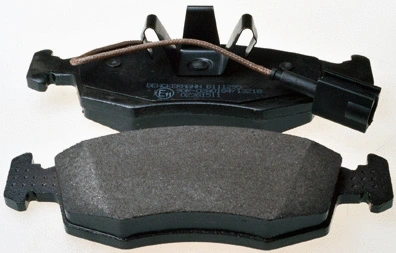 B111295 DENCKERMANN Комплект тормозных колодок, дисковый тормоз (фото 1)
